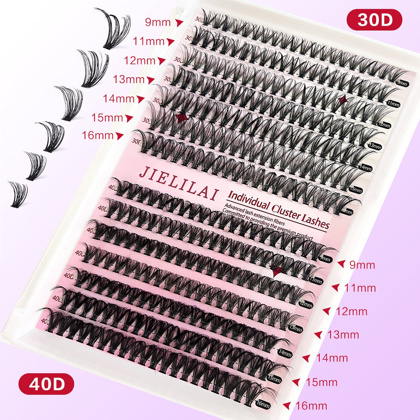 Cluster Lashes Mixed Package